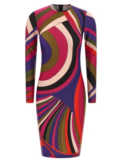 Pucci Iride Dresses Multicolor