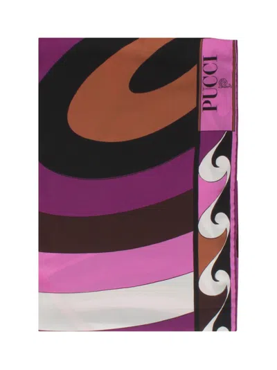 Pucci Iride Foulard In Multicolor