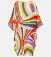Pucci Iride Kaftan In Multicoloured
