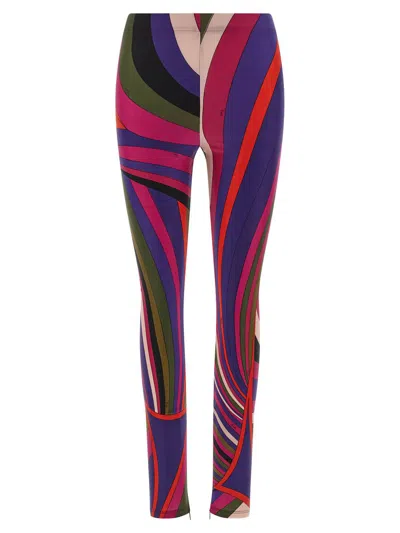 Pucci Iride Leggings Multicolor