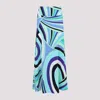Pucci A-line Silhouette Midi Length Skirt In Verde Lilla