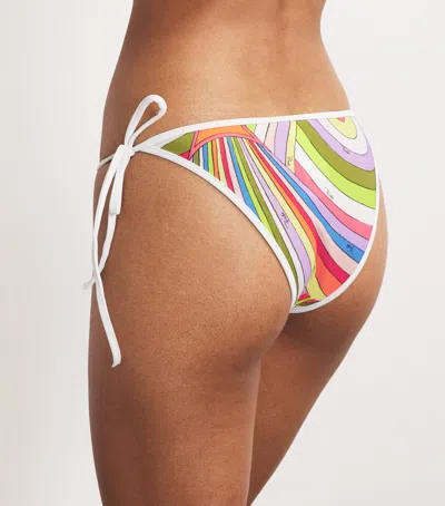 Pucci Iride Print Bikini Bottoms In Multicolor