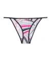 Pucci Iride-print Bikini Brief In Blue