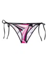 Pucci Iride-print Bikini Briefs In Pink