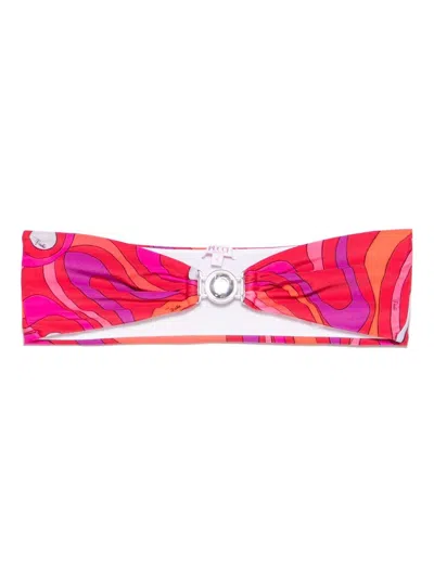 PUCCI IRIDE-PRINT BIKINI TOP