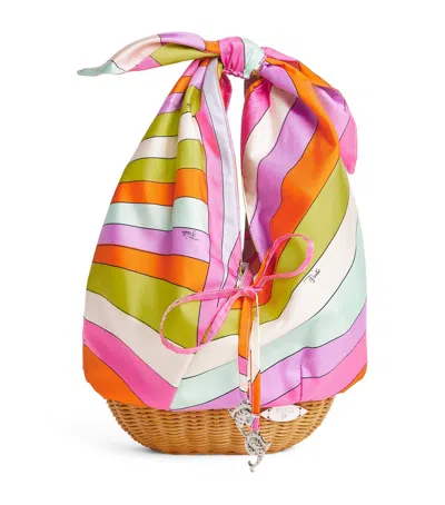 Pucci Iride Print Bucket Bag