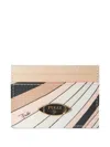 Pucci Iride-print Card Holder In Neutrals