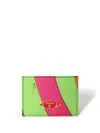 Pucci Iride Print Cardholder In Pink