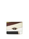Pucci Iride Print Coin Wallet In Neutrals