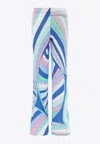 Pucci Women's "yummy" Trousers In Light Blue