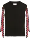 Pucci Iride-print Jersey T-shirt In Black