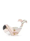 Pucci Iride-print Luggage Tag In Pink