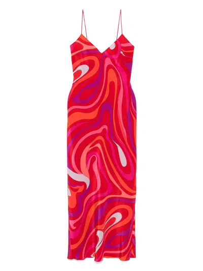 Pucci Iride-print Maxi Dress