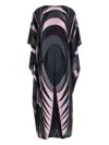 Pucci Iride Dresses Multicolor In Black