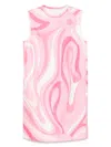 Pucci Printed Silk-twill Mini Dress In Multi