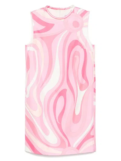PUCCI IRIDE-PRINT MINI DRESS