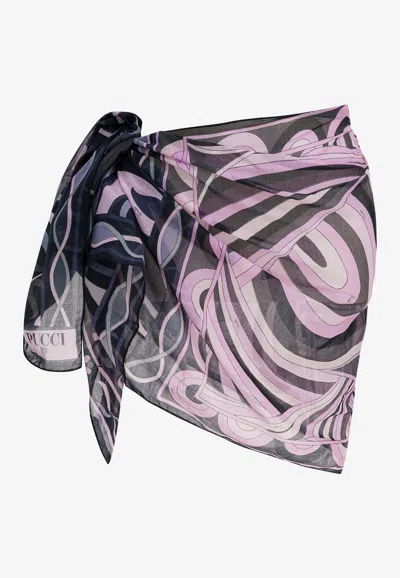 PUCCI IRIDE PRINT MINI PAREO