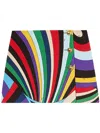 Pucci Iride-print Mini Skirt In Blue