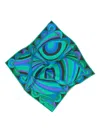 Pucci Geometric-print Scarf In Green
