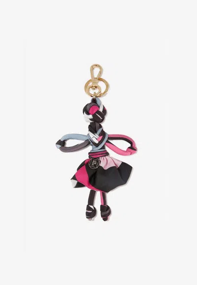 Pucci Iride Print Silk Keychain