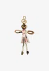 Pucci Iride Print Silk Keychain