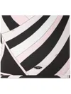 Pucci Iride-print Silk Scarf In Pink