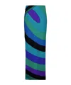 Pucci Iride-print Skirt In Multi