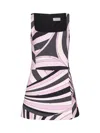 Pucci Iride Print Stretch Viscose Minidress