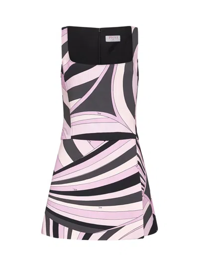 Pucci Iride Print Stretch Viscose Minidress