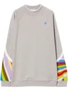 Pucci Iride-print Sweatshirt In Grey