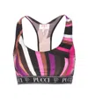 PUCCI IRIDE PRINT TOP