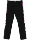Pucci Iride-print Trousers In Black