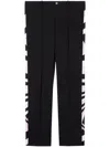 Pucci Iride-print Trousers In Black