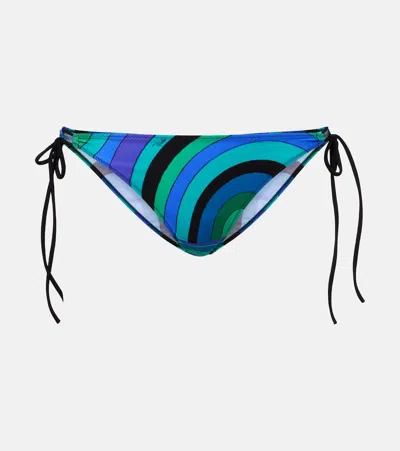 Pucci Iride Printed Bikini Bottoms