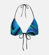 Pucci Iride Printed Bikini Top