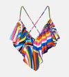 Pucci Graphic-print Bikini Set In Multicoloured