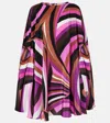 Pucci Iride-print Silk Kaftan In Multicoloured