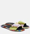 Pucci Iride Slides In Multicoloured