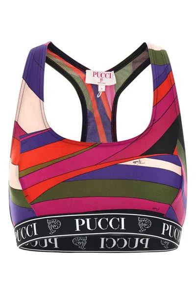 Pucci Sportliches Top "iride" In Multi