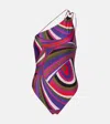 Pucci Iride Swimsuit In Multi