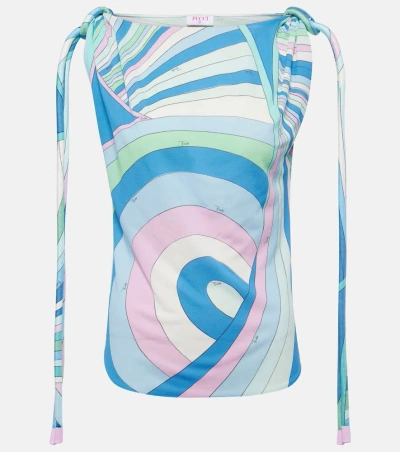 Pucci Iride Top In Multicolor