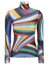 Pucci Iride-print Top In Multicolor