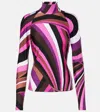 Pucci Iride-print Top In Multicoloured