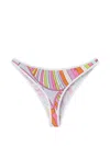 Pucci Iride-print Bikini Bottom In Multi