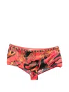 Pucci Iride-print Briefs In Red