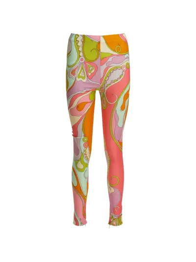 Pucci Iride-print Leggings In Multi