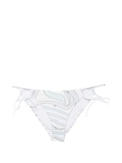 Pucci Iride-print Side-tie Bikini Bottoms In Multi