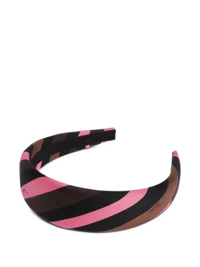 Pucci Iride-print Silk Headband In Multi