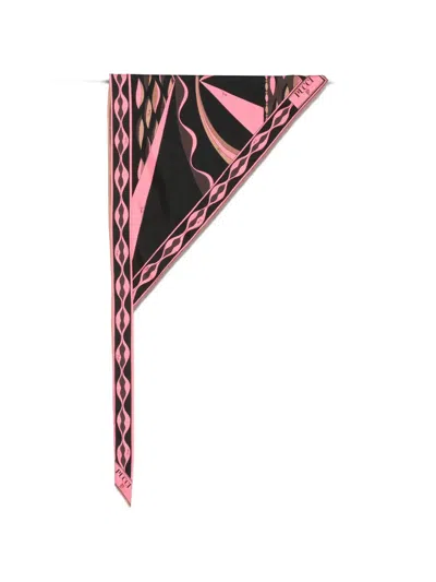 Pucci Iride-print Silk Scarf In Multi