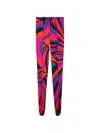 Pucci Iride-print Tights In Multi